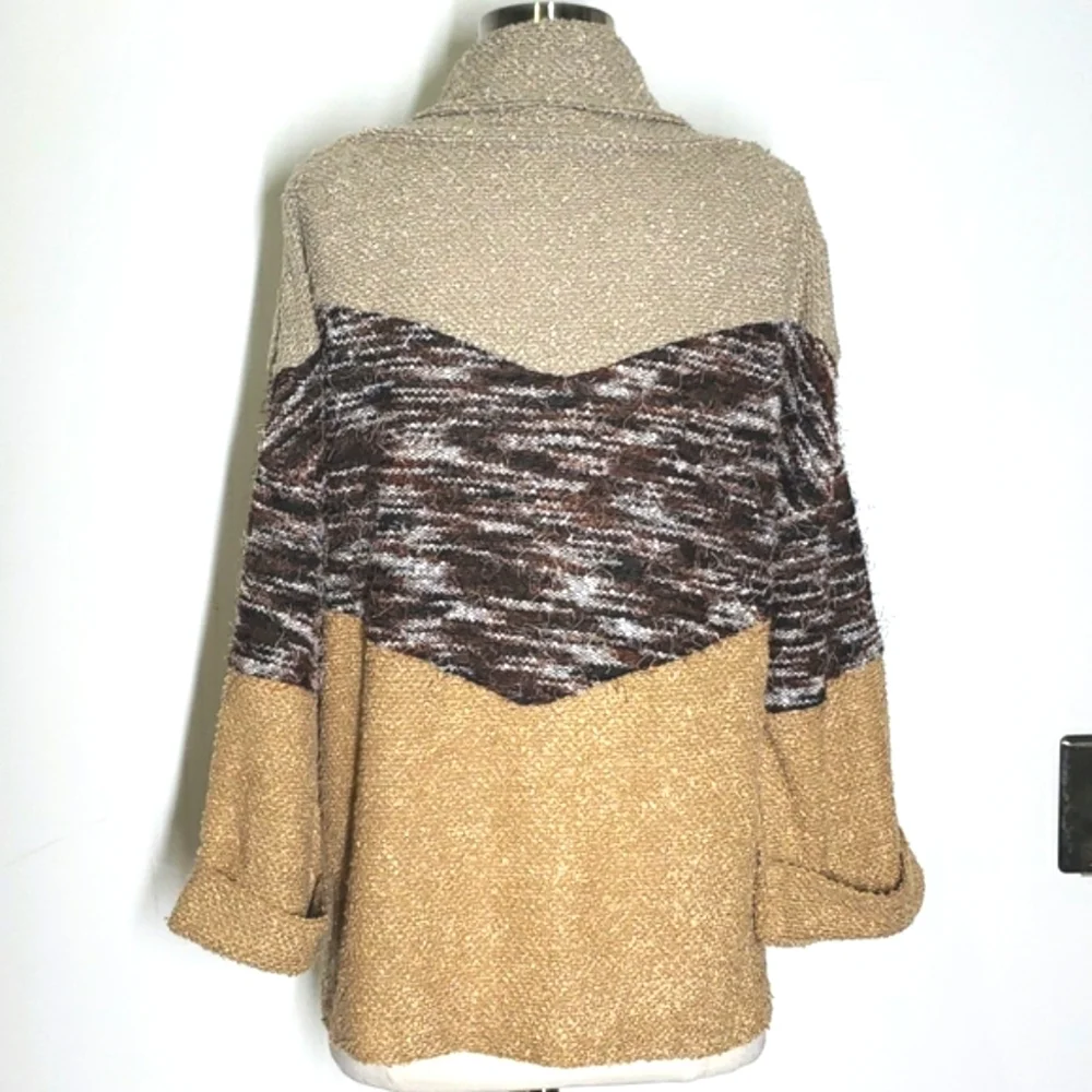 ENTRO Cowl Neck Sweater